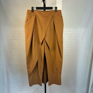 NWT Bluzat Skirted Pants in Camel XL
